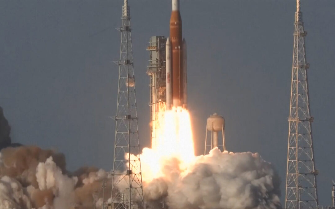 Artemis II successfully launches four astronauts into space