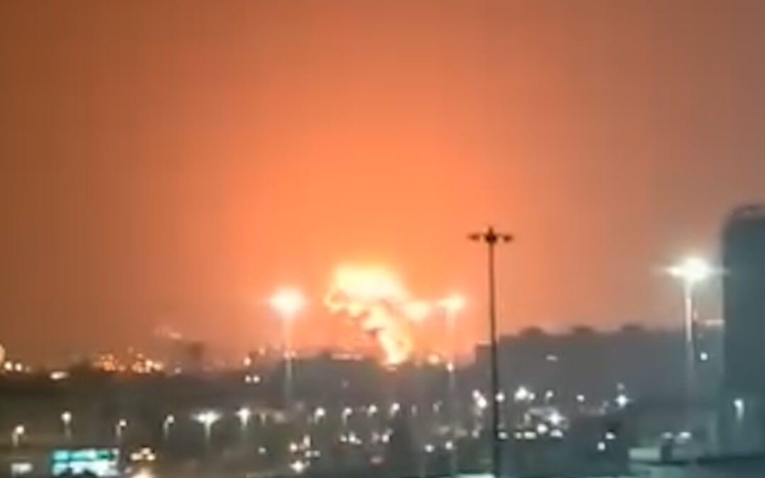 Fire erupts near industrial site in Saudi Arabia after Iranian strikes