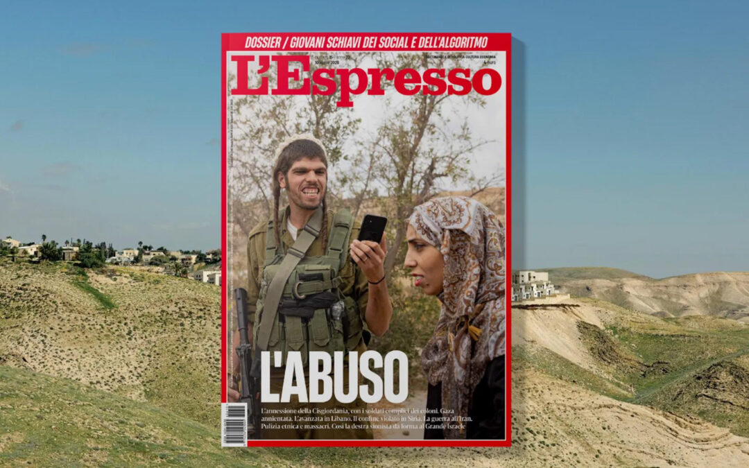 Italian magazine cover of Israeli settler sparks diplomatic backlash