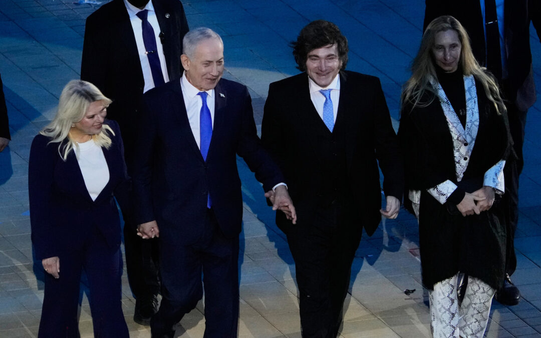 Argentina’s Milei backs US-Israel war on Iran in Jerusalem visit
