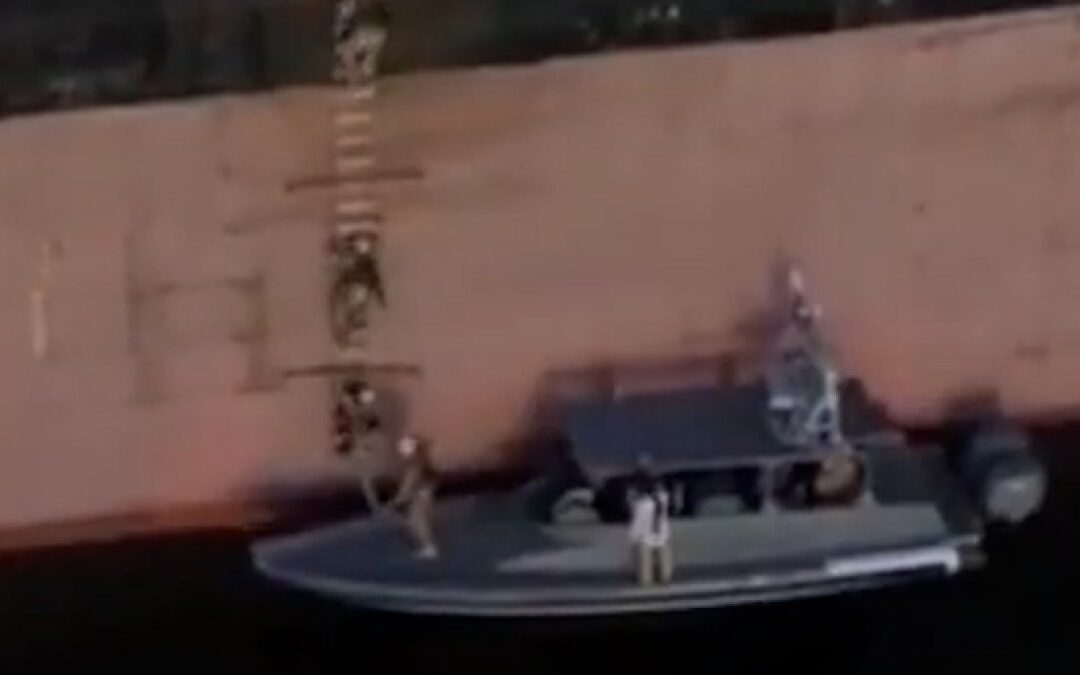 Iran releases video of IRGC seizing ship in the Strait of Hormuz