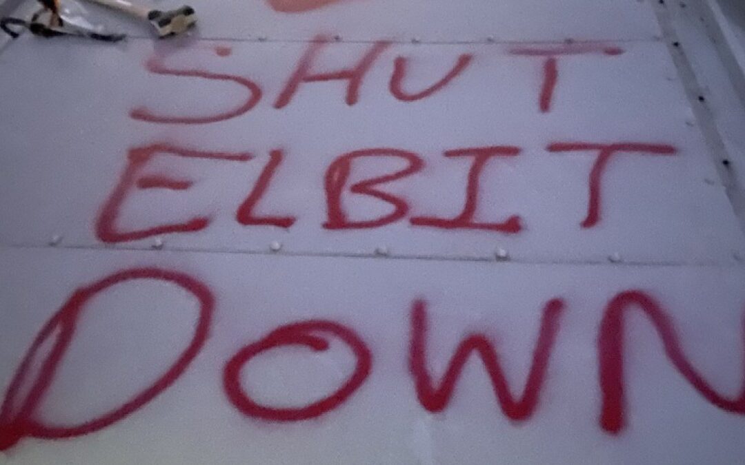 Pro-Palestinian activists break into suspected Elbit Systems drone factory