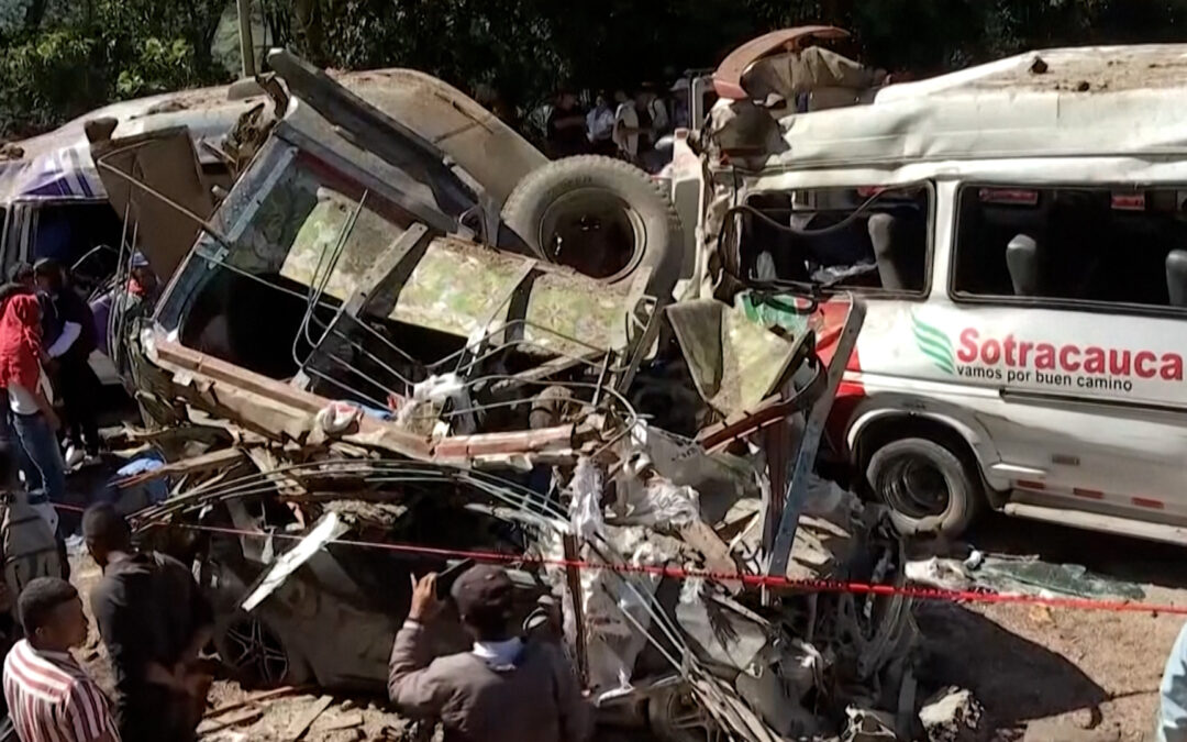 Video: Colombia blames dissident FARC rebel for deadly bus bomb