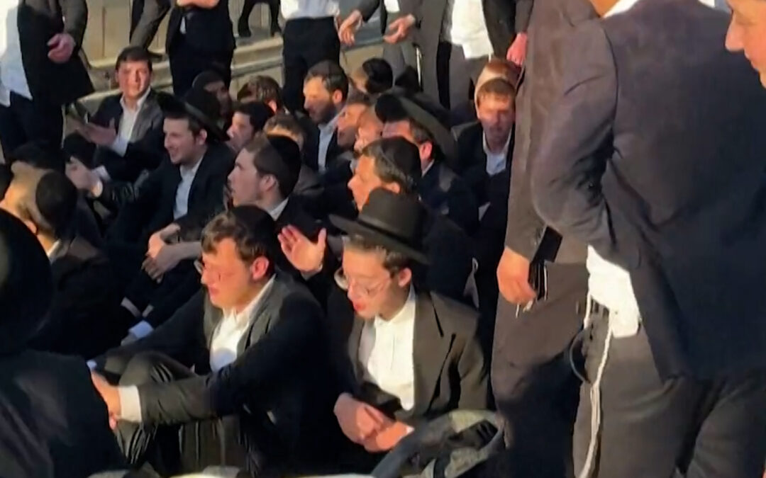 Hundreds of Ultra-Orthodox Jews protest Israel’s military draft
