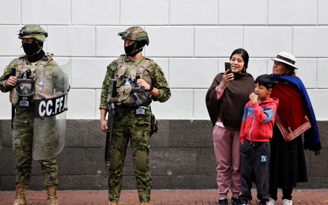 Ecuador claims 28% drop in homicides amid concerns over anti-crime campaign