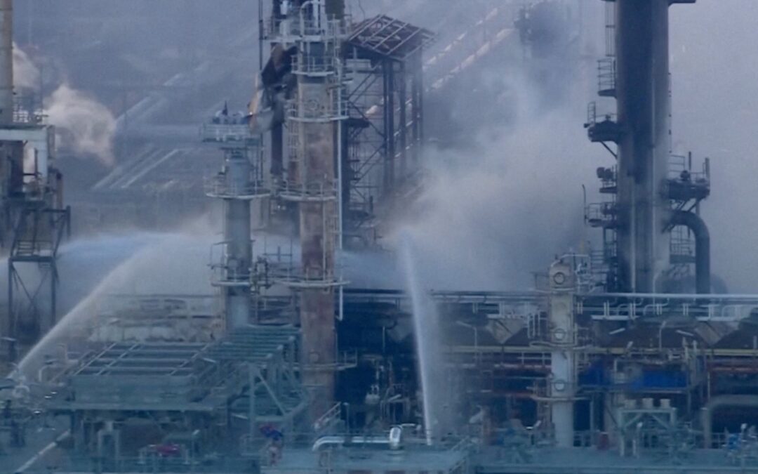 Fire breaks out at crucial Australian refinery, raising fuel supply fears