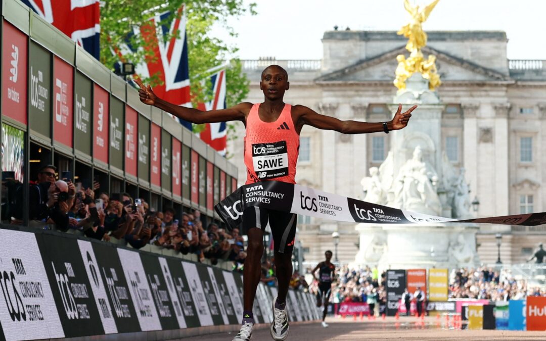 Kenya’s Sawe shatters two-hour marathon barrier