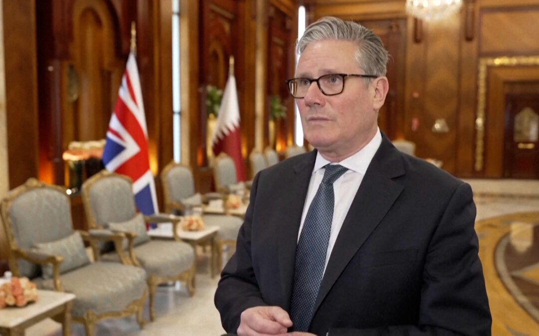 Starmer and Trump talked military options to reopen Strait of Hormuz