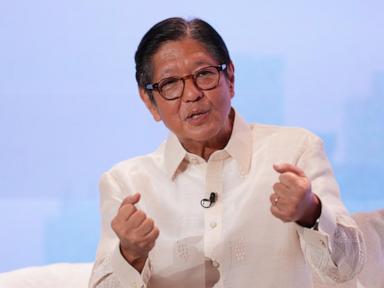 Philippine President Marcos debunks health rumors with jumping jacks
