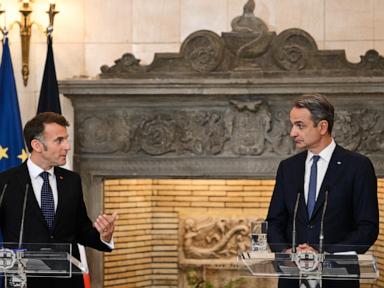 Leaders of France and Greece say the EU’s defense splurge is no alternative to the NATO alliance