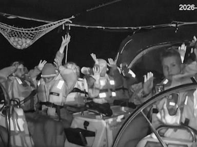 Activists say Israel has intercepted their Gaza aid flotilla near Crete, detaining crews