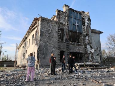 Russian attacks kill at least 2 as Ukraine strikes a Russian drone factory