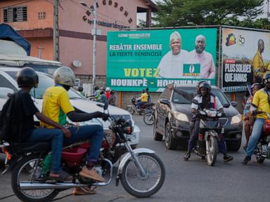 Benin votes for new president with finance minister favored to succeed Talon