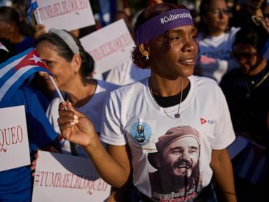 Hundreds of Cuban women rally against US energy blockade as crisis deepens