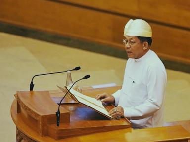 Myanmar military chief who led 2021 army takeover takes presidency after criticized election
