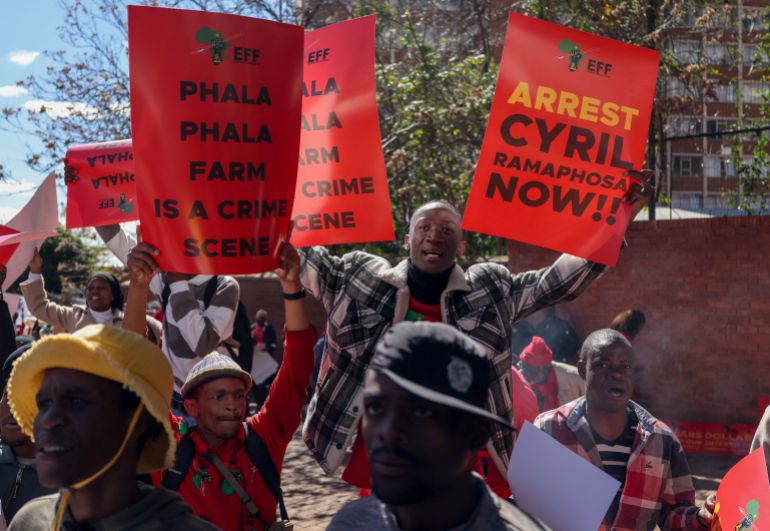 Could South Africa’s Ramaphosa be impeached over ‘cash-in-sofa’ scandal?