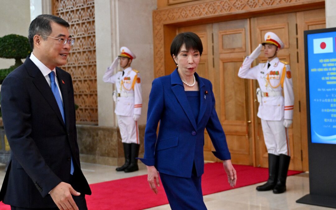 Japan’s Takaichi pledges deeper energy cooperation with Vietnam