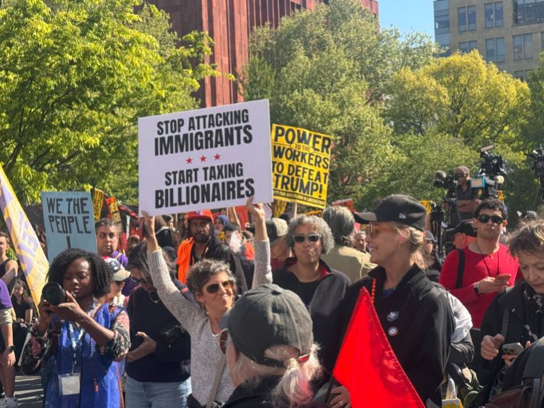 May Day rallies sweep US, demanding reforms for working-class rights