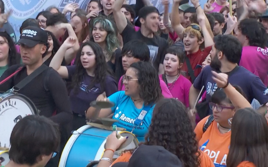 Argentines protest against Milei’s defunding of public universities