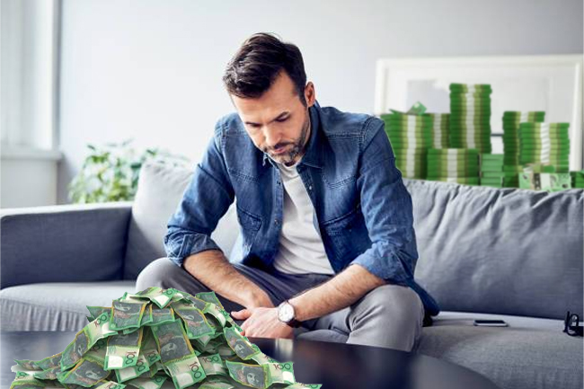 The richer Australians get, the sadder they become, data shows