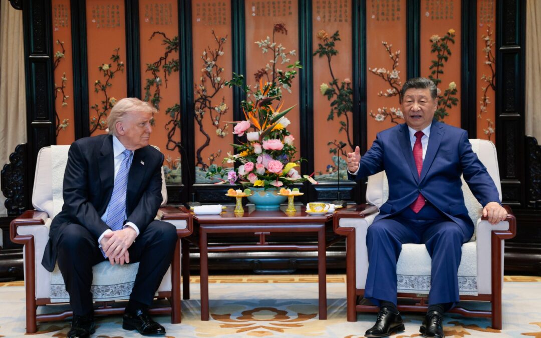 Trump and Xi move towards business-first relationship after Beijing summit