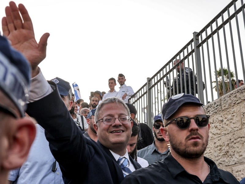 Ben-Gvir is the real face of Israel and the world needs to stop deluding itself