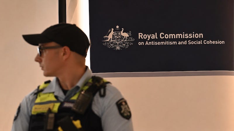 The Royal Commission, Palestine and the clampdown on free speech