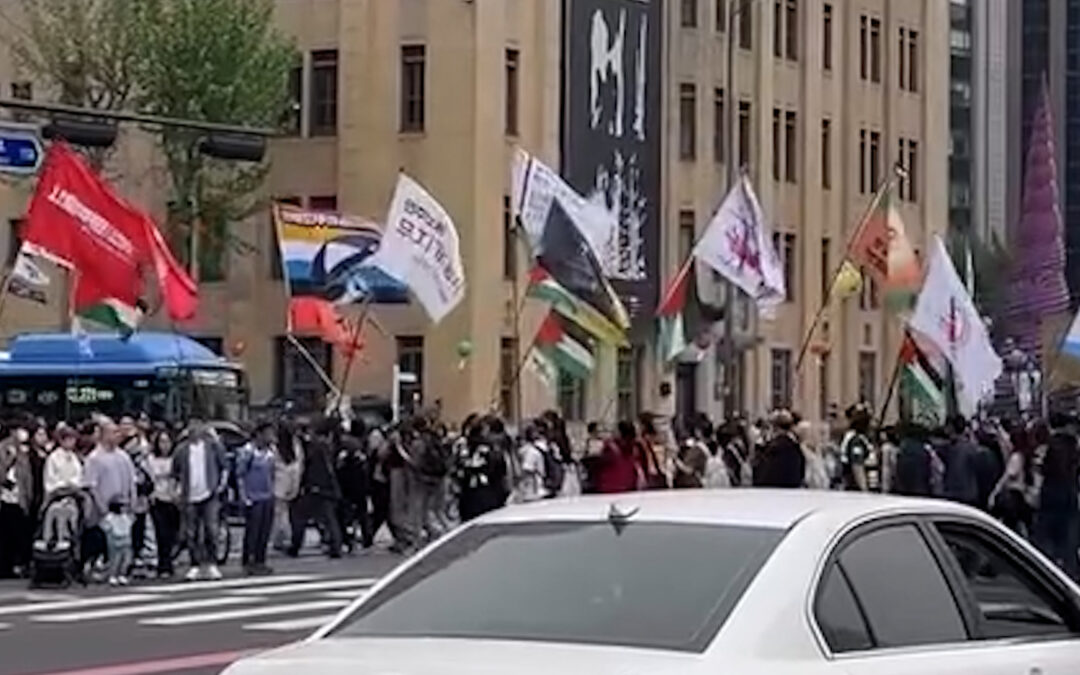 South Korea holds pro-Palestine protest in solidarity with Gaza