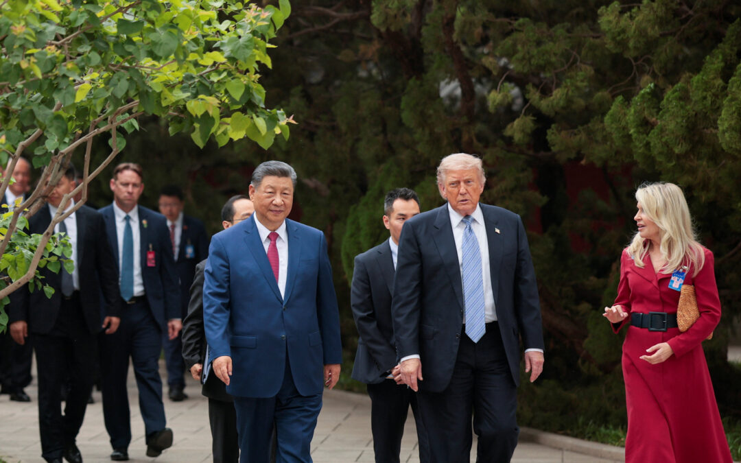 Xi praises US ‘milestone’ visit and relationship, offers Trump roses