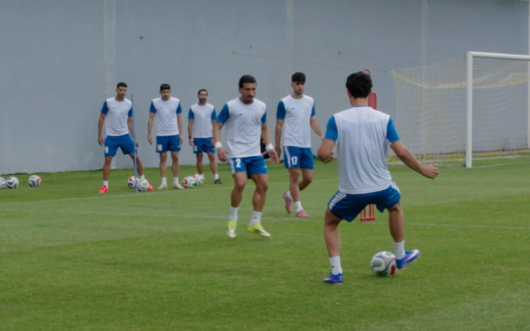 Iran team trains through World Cup uncertainty