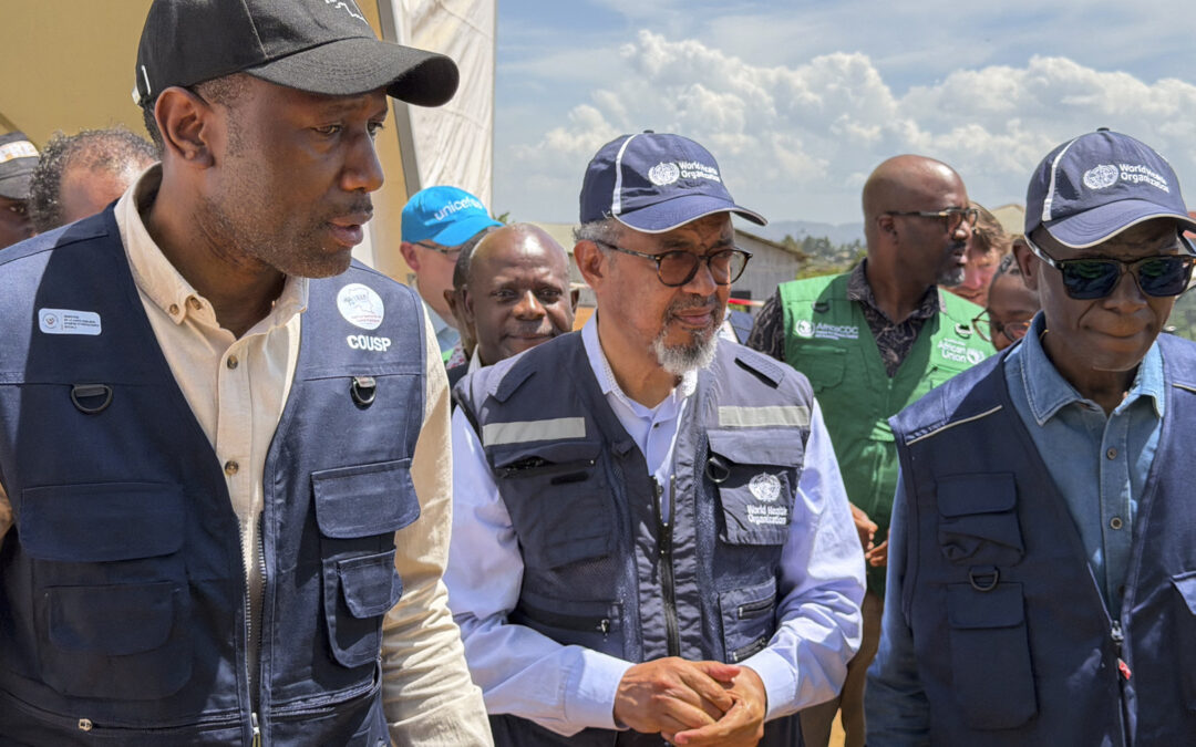 WHO chief visits Bunia, epicentre of the Ebola outbreak