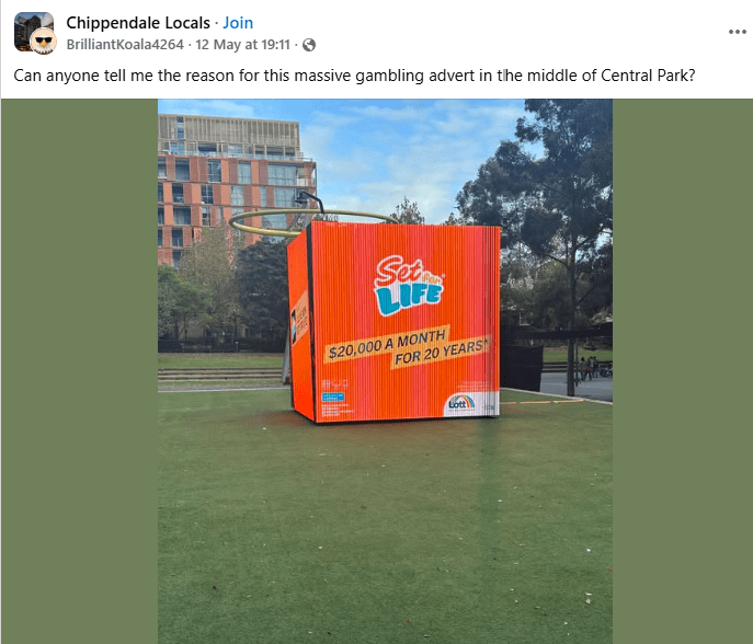 Leave the parks alone – fury over gambling ‘cube’ at family friendly Central Park Mall