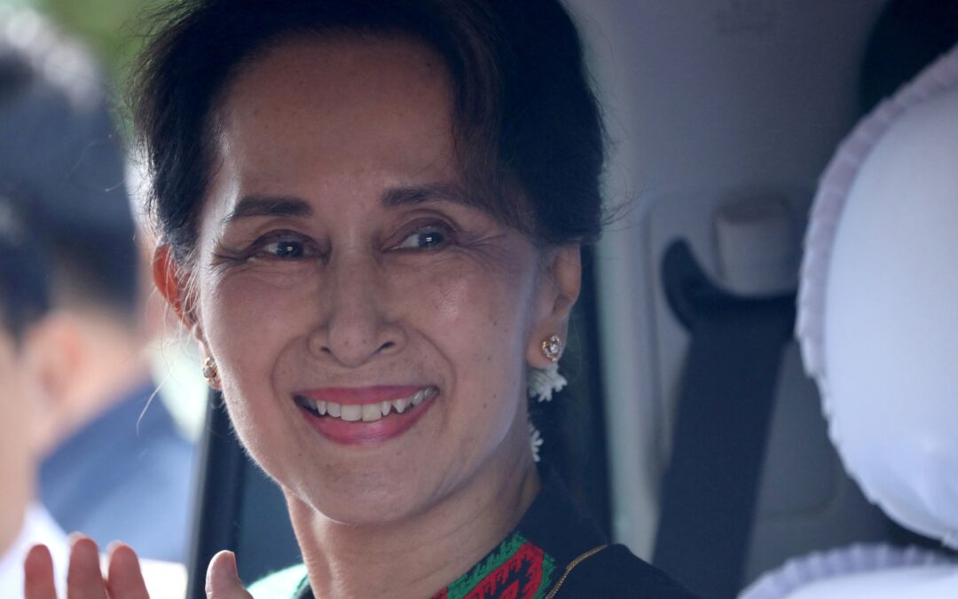Myanmar’s former leader Aung San Suu Kyi moved to house arrest