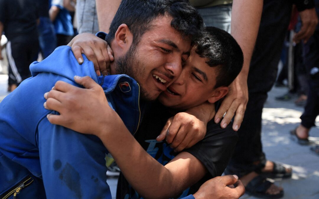 Five police officers, 13 year-old boy killed in Israeli attack on Gaza