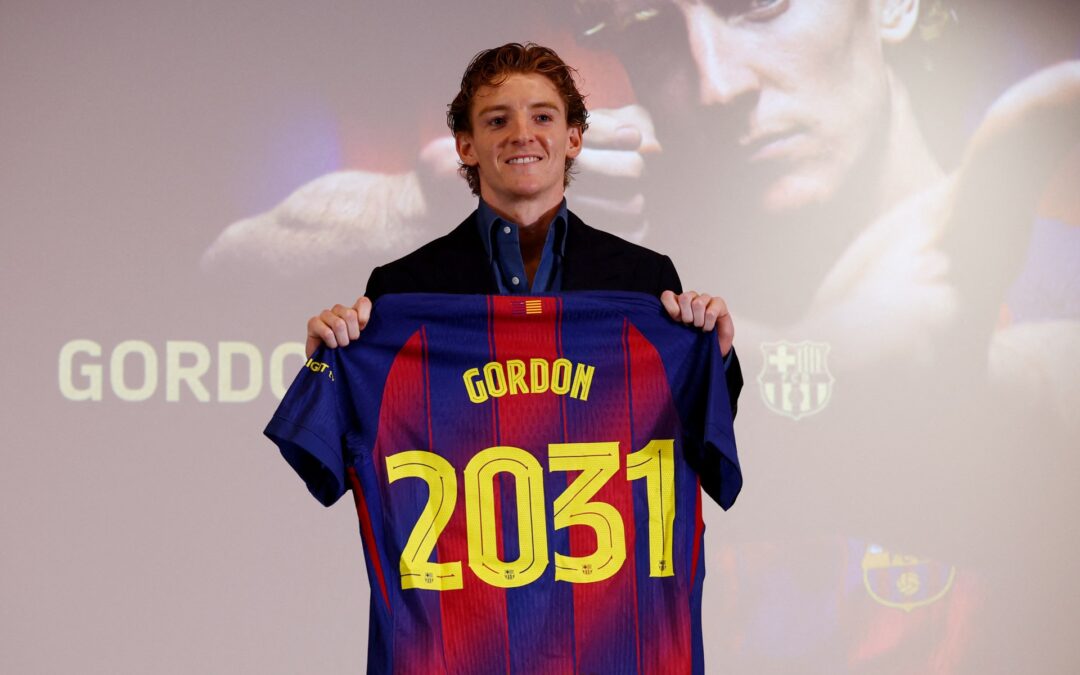 Barcelona sign England winger Anthony Gordon from Newcastle