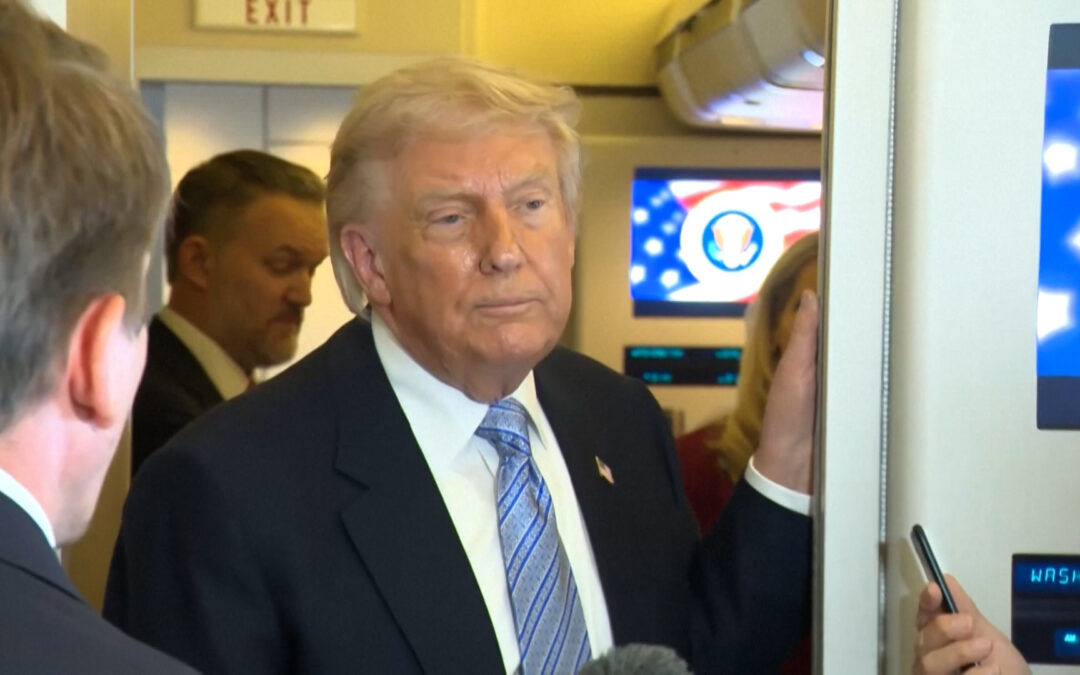 Trump calls journalist’s Iran reporting ‘treasonous’