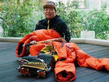 Japanese woman who scaled the world’s 14 top peaks says she wants to share joy
