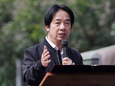 Taiwan’s president lands in Eswatini in a trip delayed by lack of overflight clearance