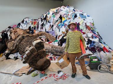 The trolls come indoors as a Danish recycling artist stages his first museum exhibit