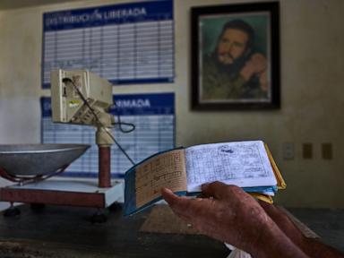 Cubans struggle to survive on pocket-size government ration books as products dwindle