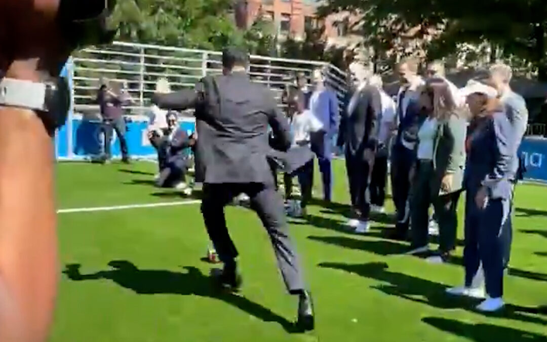 Mamdani scores goal at World Cup presser