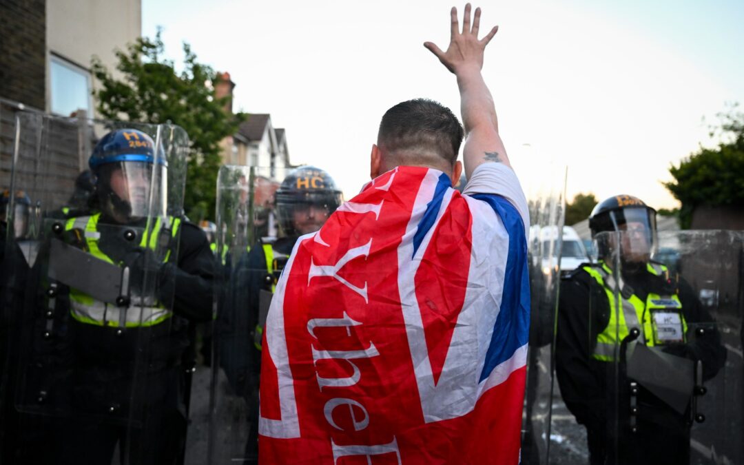 UK minister condemns violent protests against student’s murder