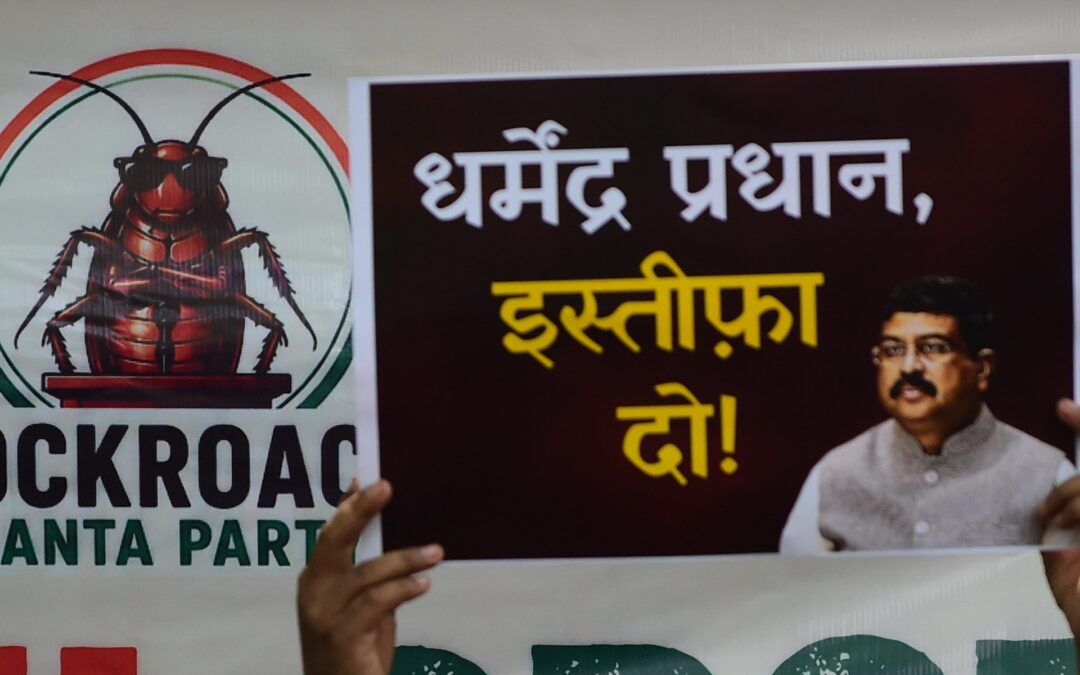 Modi is using a cannon to kill a cockroach
