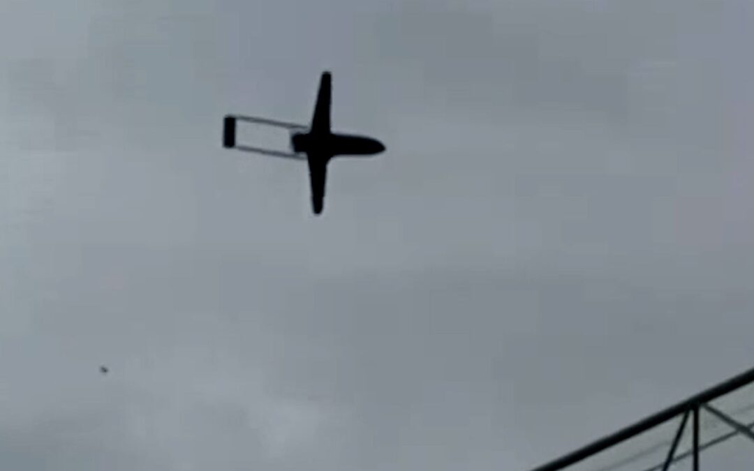 Ukrainian drone detonates near Moscow
