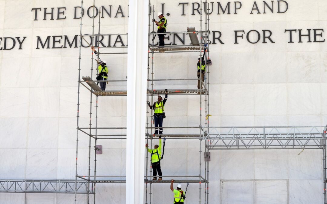 Donald Trump’s name removed from Kennedy Center