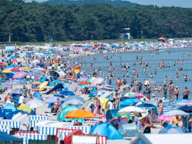 German highways are buckling under extreme heat as Central Europe sizzles