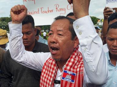 Cambodian Supreme Court upholds incitement conviction of opposition politician in charged case