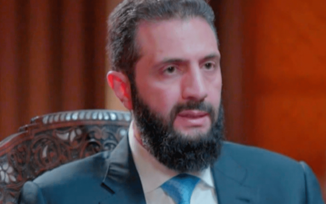 Al-Sharaa outlines Syria’s approach to security with Israel and Lebanon