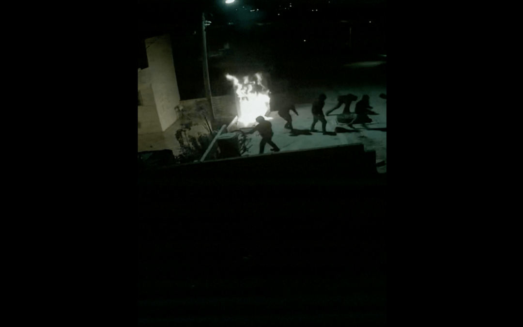 Israeli settlers torch homes and mosque in Masafer Yatta