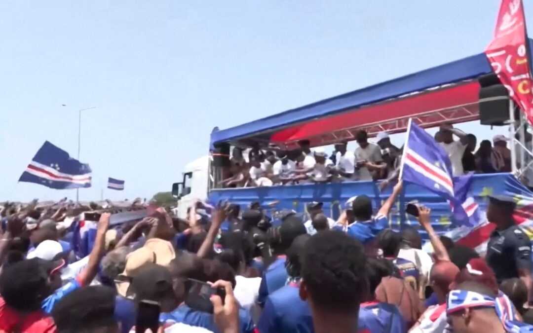 Cape Verde celebrates team’s return after historic World Cup